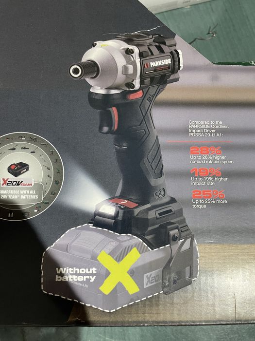 Zakretarka parkside pdssa 20v uszkodzona