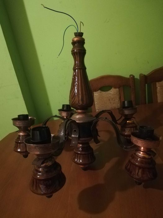 Żyrandol antyczny