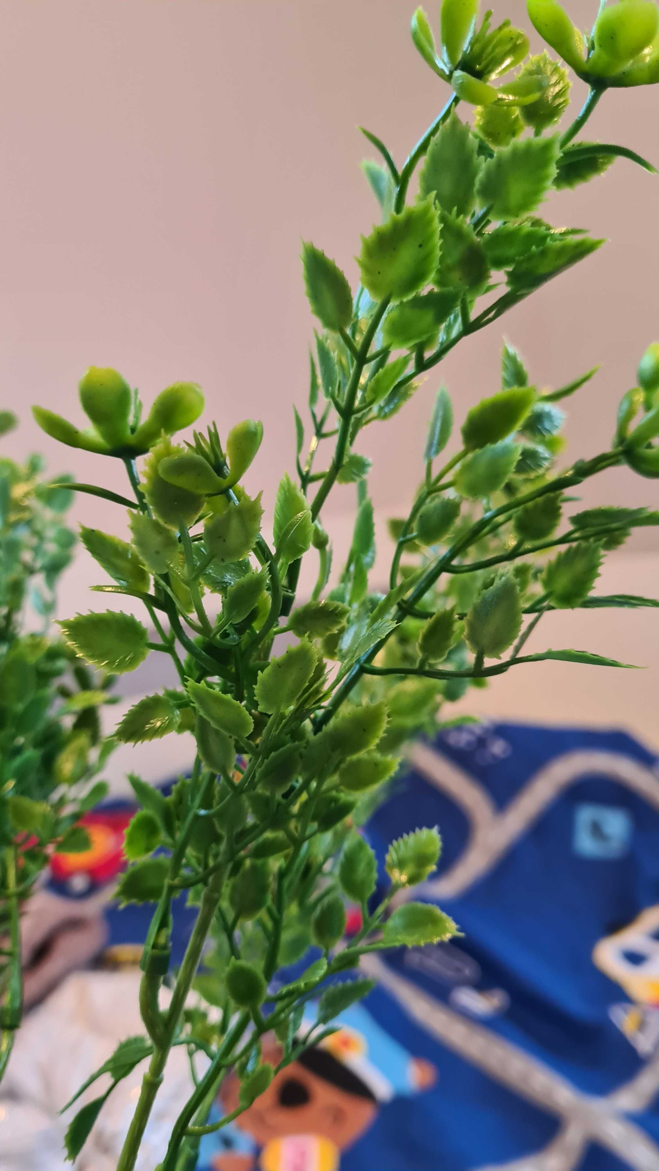 Rośliny do terrarium łatwe do modelowania ok 30 cm 5 gałązek