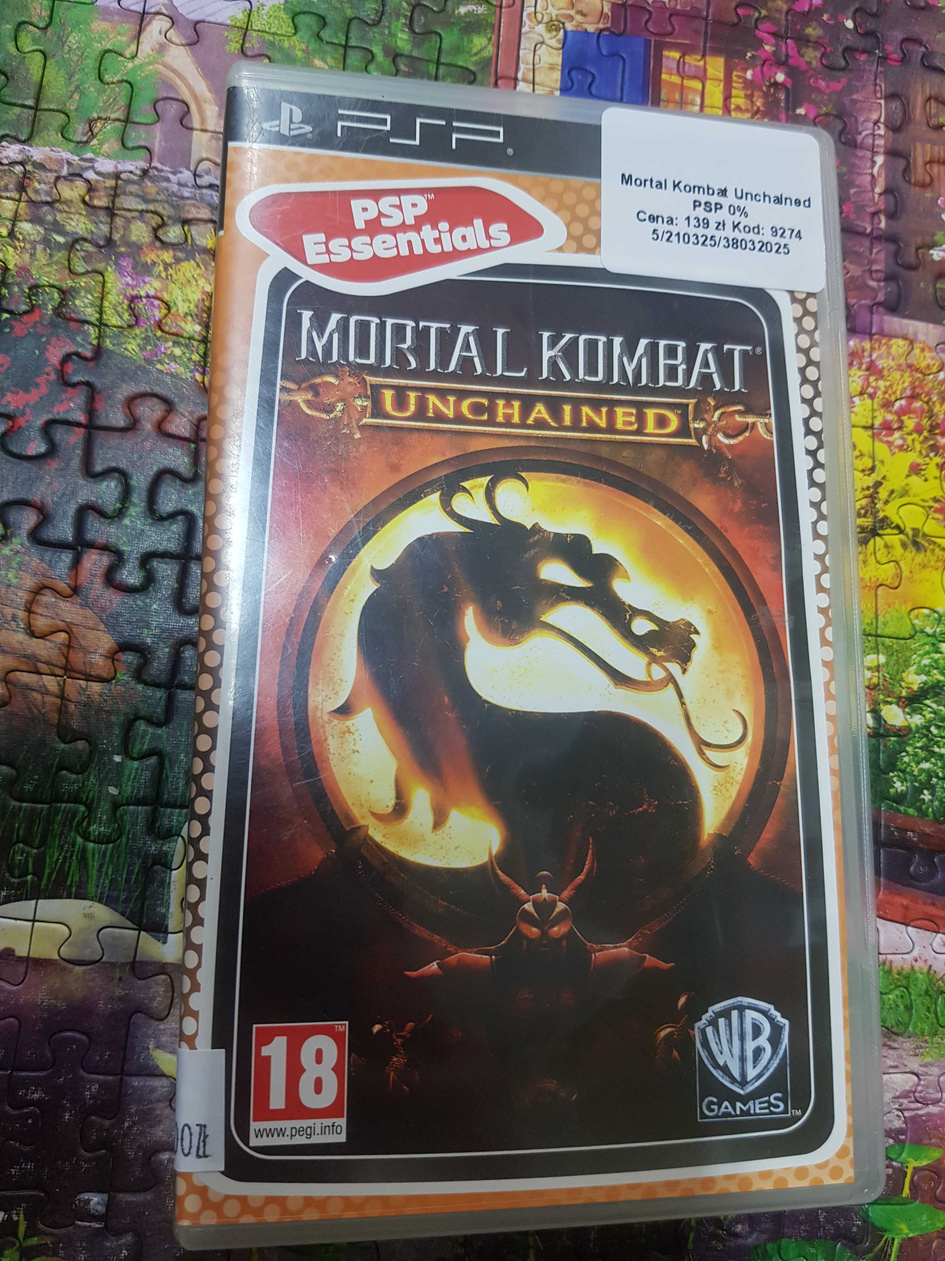 Mortal Kombat Unchained PSP Sklep Iława