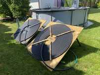 Panele Solarne do grzania wody w basenie