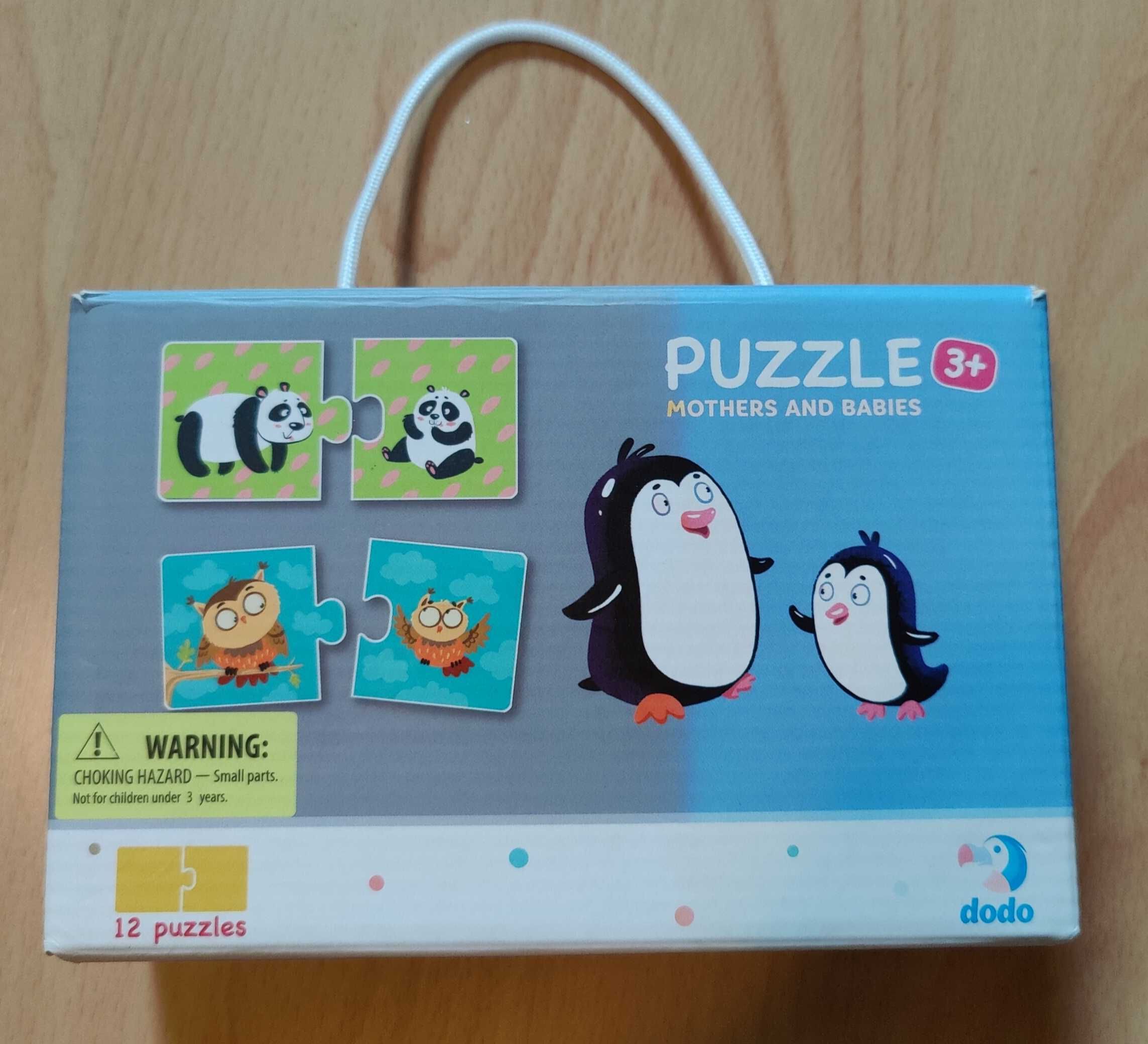 Puzzle dla najmłodszych dzieci - Dodo - 12 x 2 elementy