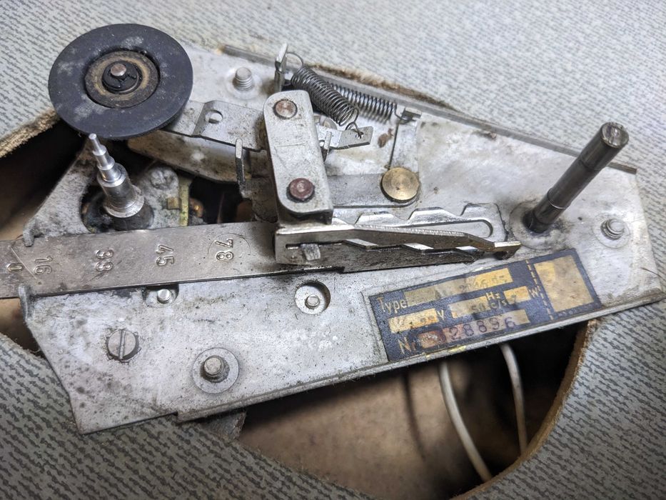 Gira disco portatil idler drive