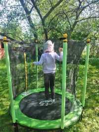 Trampolina 140 cm średnicy, ogrodowa dla dzieci