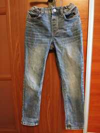 Spodnie jeansowe chłopięce roz 122