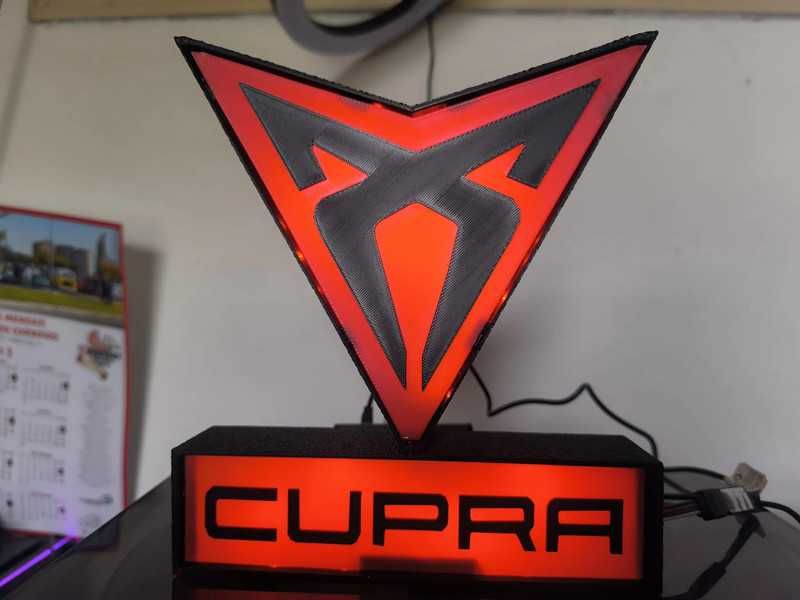 Luminária Decorativa / Lightbox Cupra