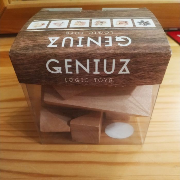 Drewniane puzzle 3D Logic Toys GENIUS