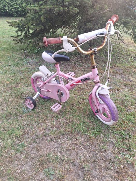 Rower dziecięcy boczne kółka