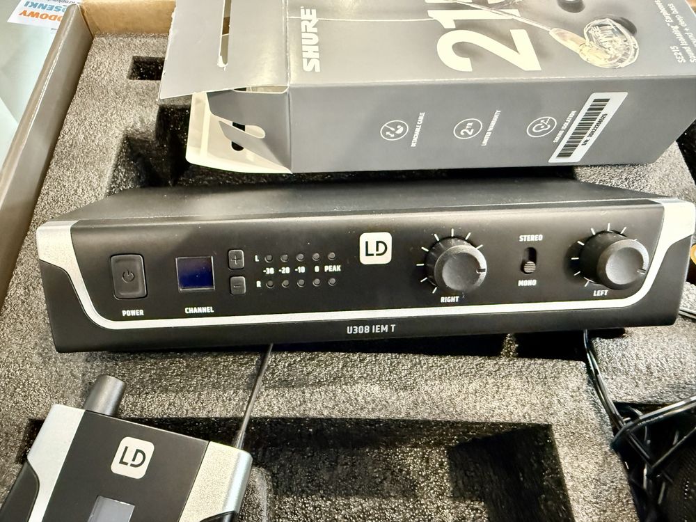 Odsłuch douszny in ear monitor LD Systems Shure