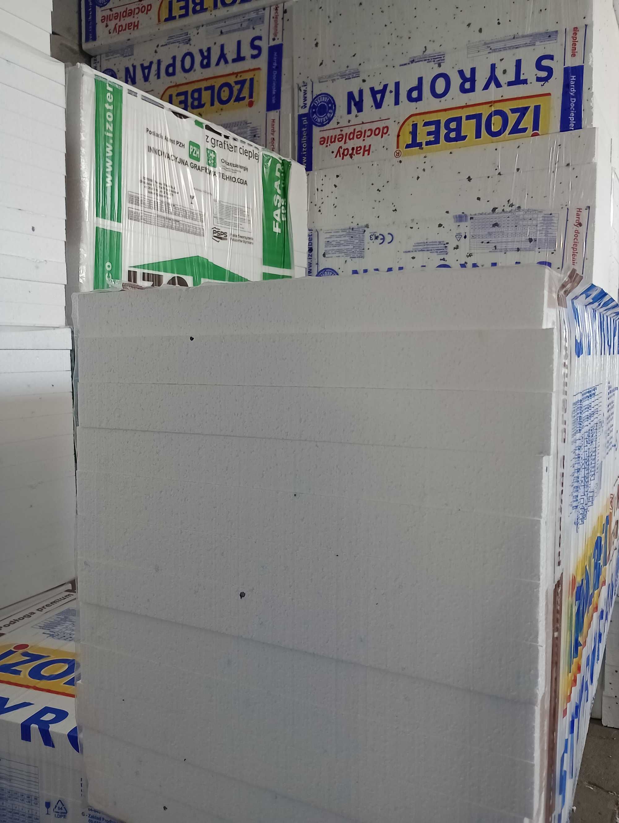 Styropian Izolbet Podłoga Premium 5 cm EPS 80 kPa 0,038 W/(mK) 6 m2