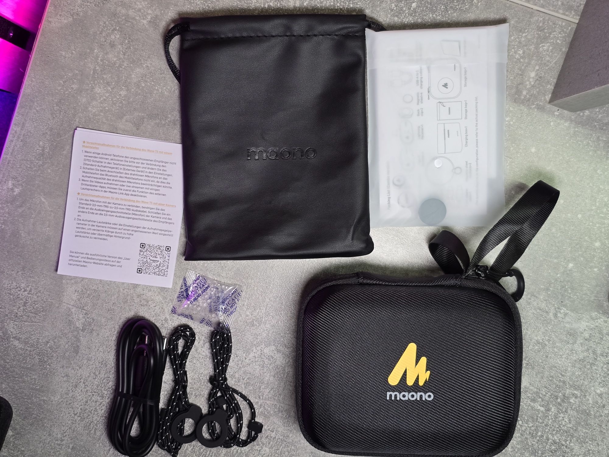 Maono Wave T5 петличный микрофон