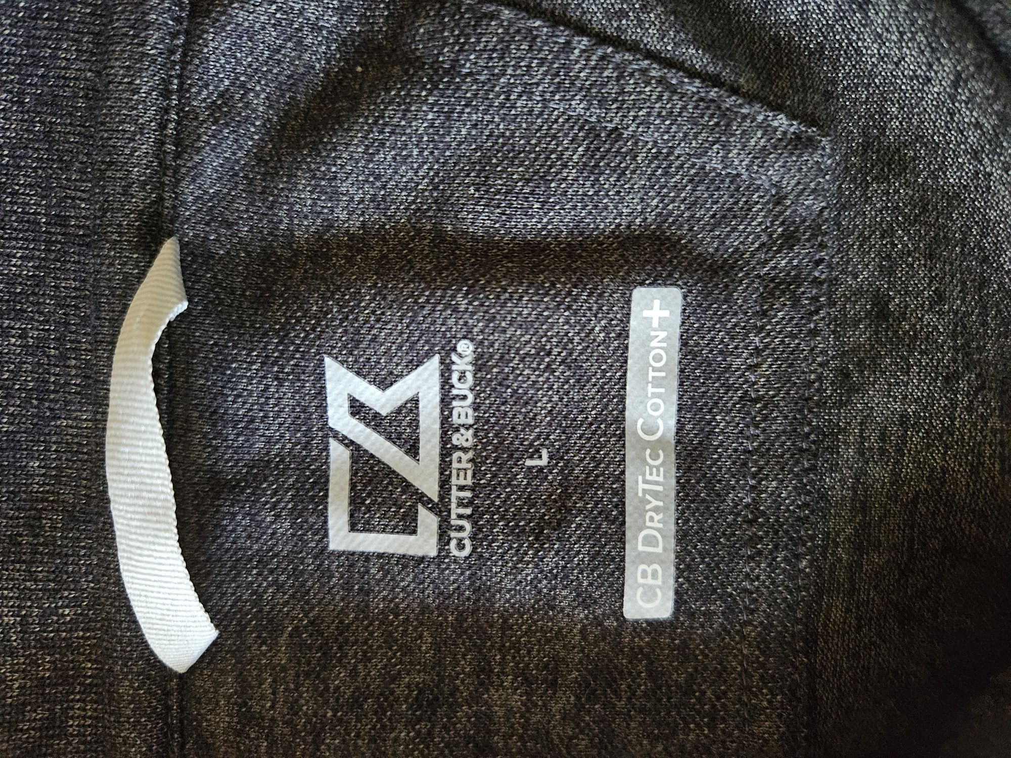 Męska koszulka polo Cutter & Buck Drytec Cotton+  r. L