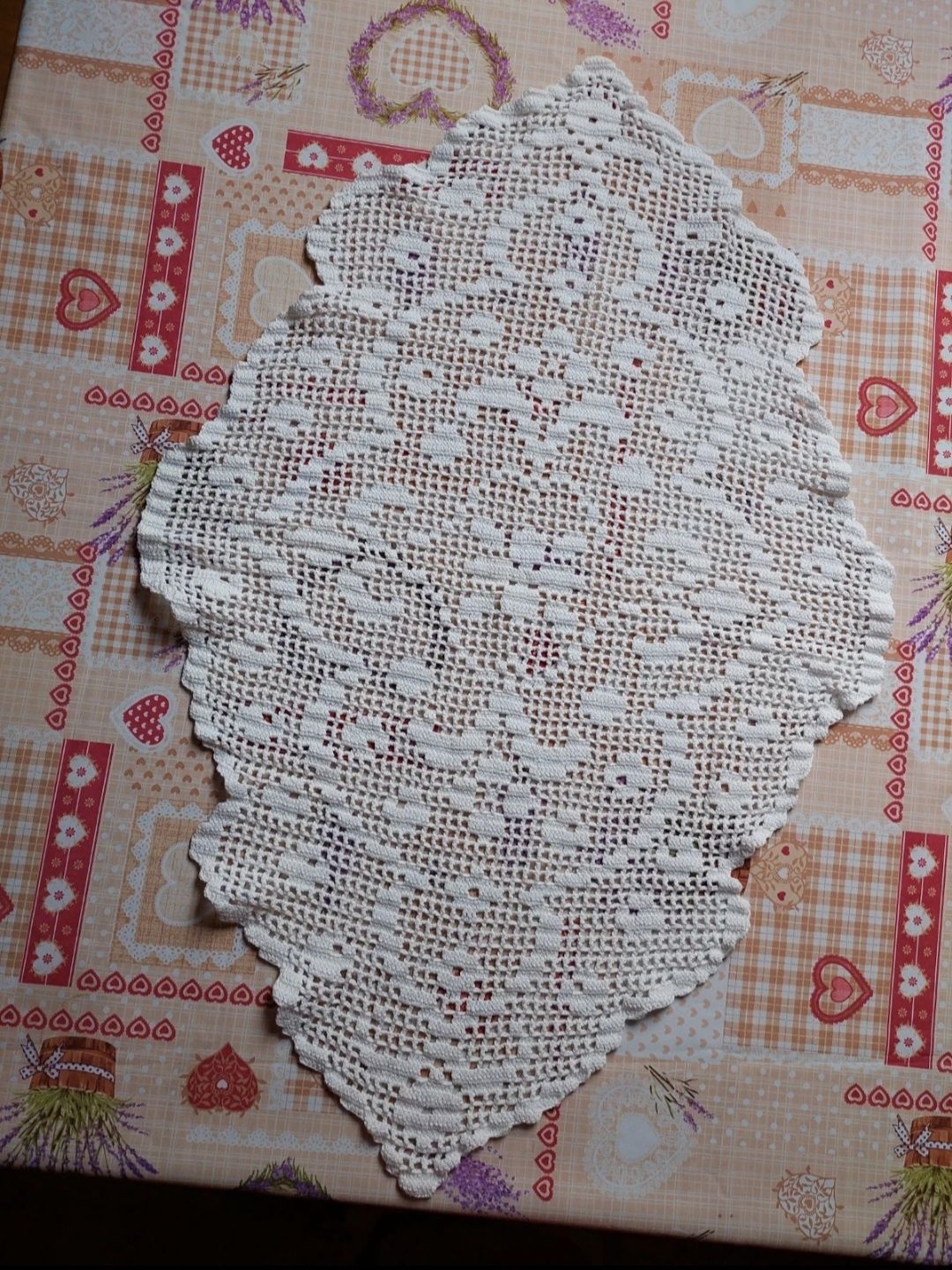 Naperon em renda crochet