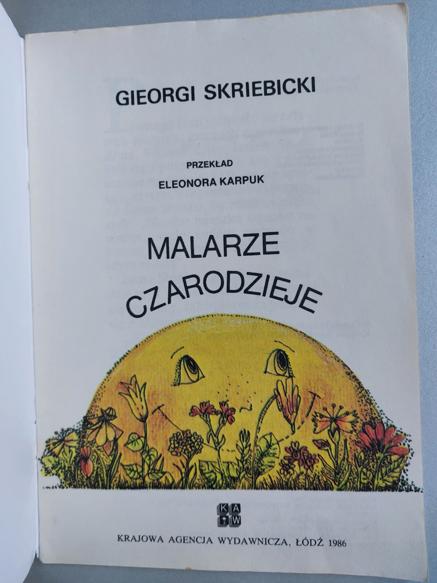 Malarze czarodzieje - Georgi Skriebicki