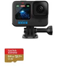 Экшн-камера GoPro Hero 12 Black + 64GB micro-SDXC (CHDSB-121-CN)