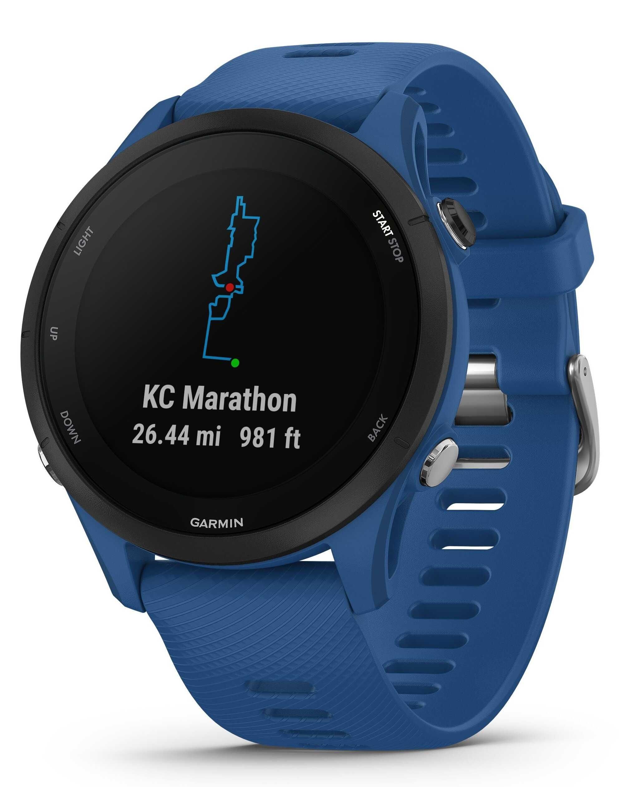 Zegarek sportowy Garmin Forerunner 255 Niebieski