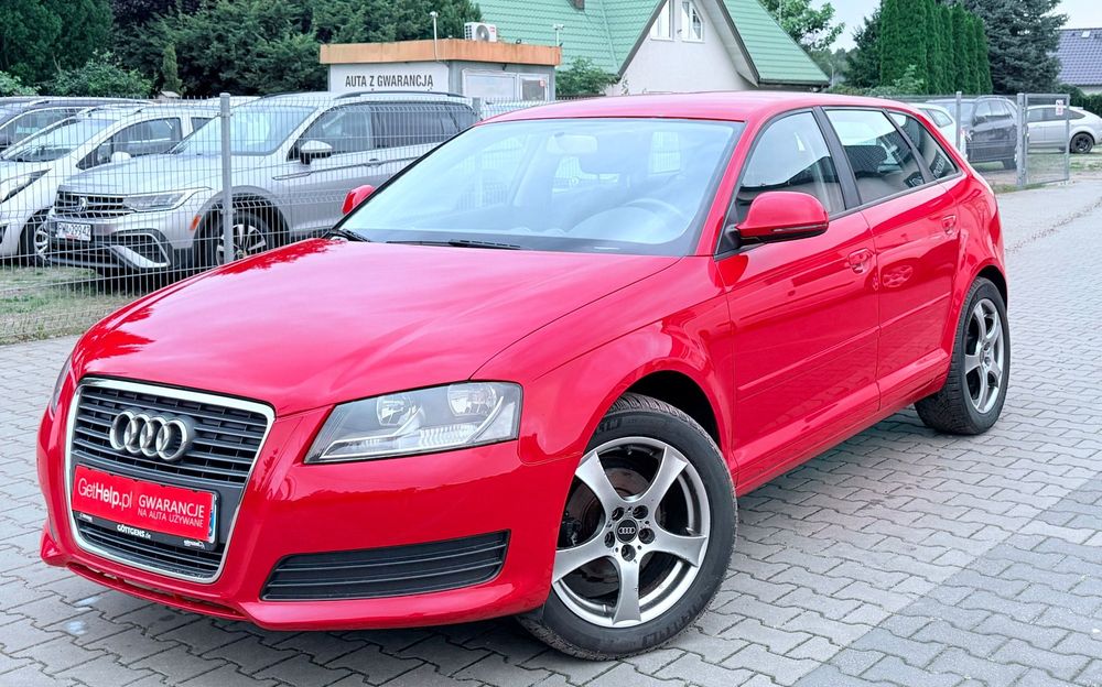 Audi A3 Sportback TDI / ŚLICZNY / 5 DRZWI / Pisemna Gwarancja NA ROK / Po Opłatach /