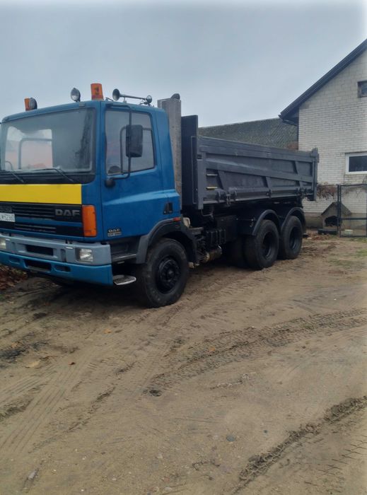 Scania Daf wywrotka 6x4