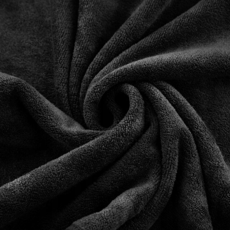 Ręcznik Szybkoschnący Amy 3/80x150 czarny 380g/m2