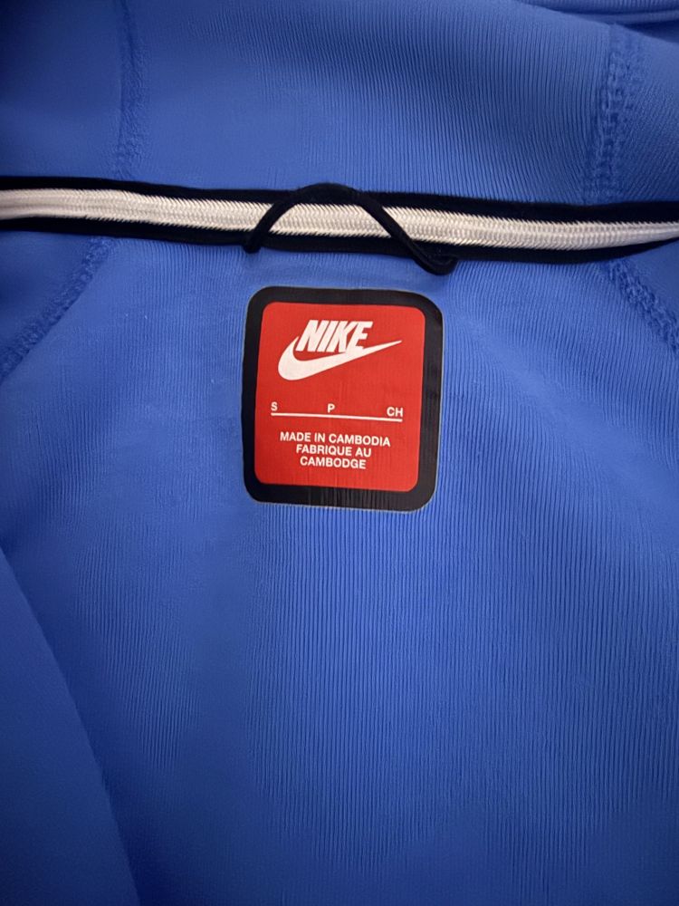 Nike Tech Fleece синій 2023 ОРИГІНАЛ зіпка