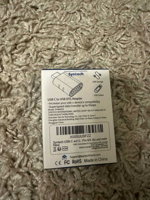 Syntech Adapter USB C OTG USB 2 sztuki