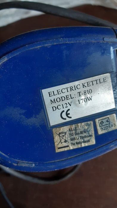 Электрочайник автомобильный 12в, 1л