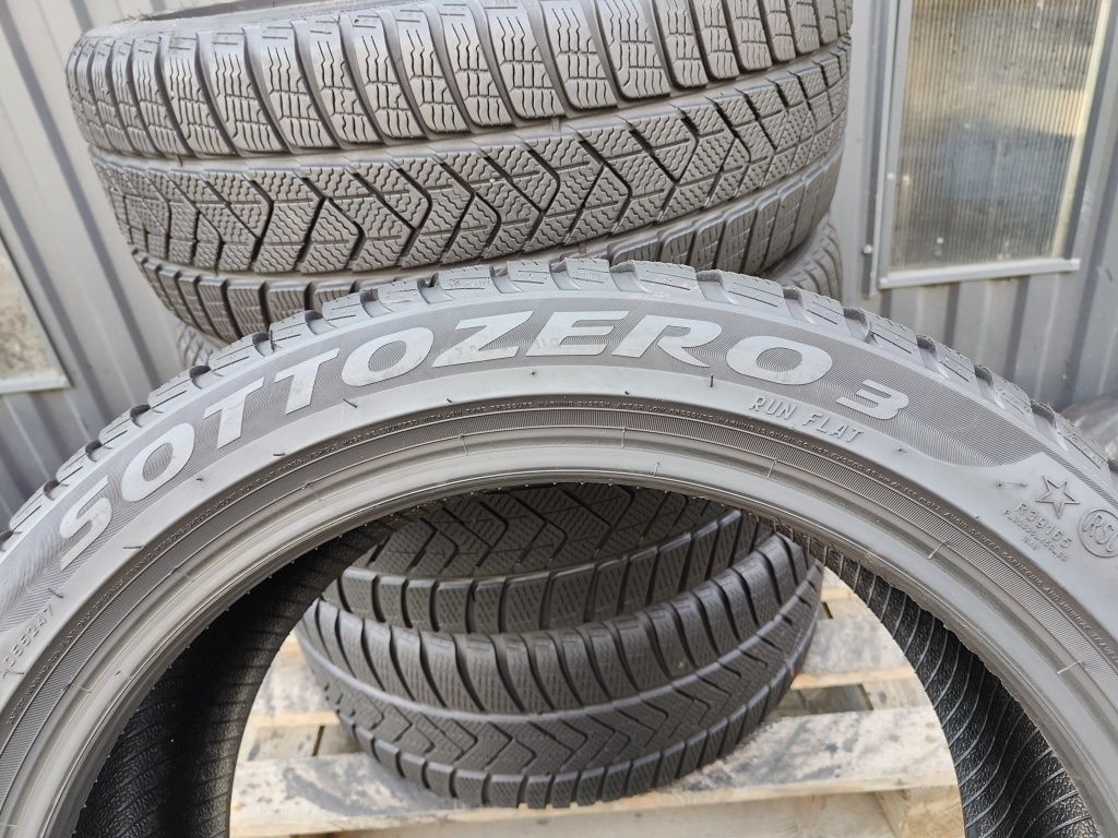 255/40/18 i 225/45/18 Pirelli Sottozero 3 runflat komplet