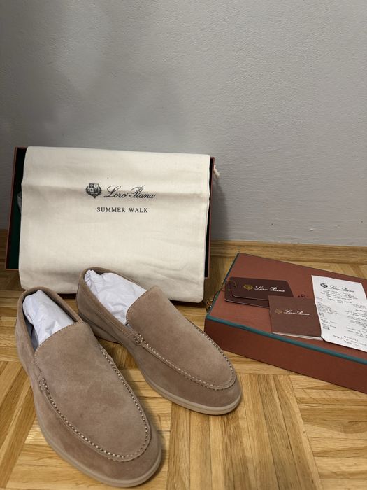 Loro Piano Summer Walk -  buty męskie premium 42,full set stan idealny