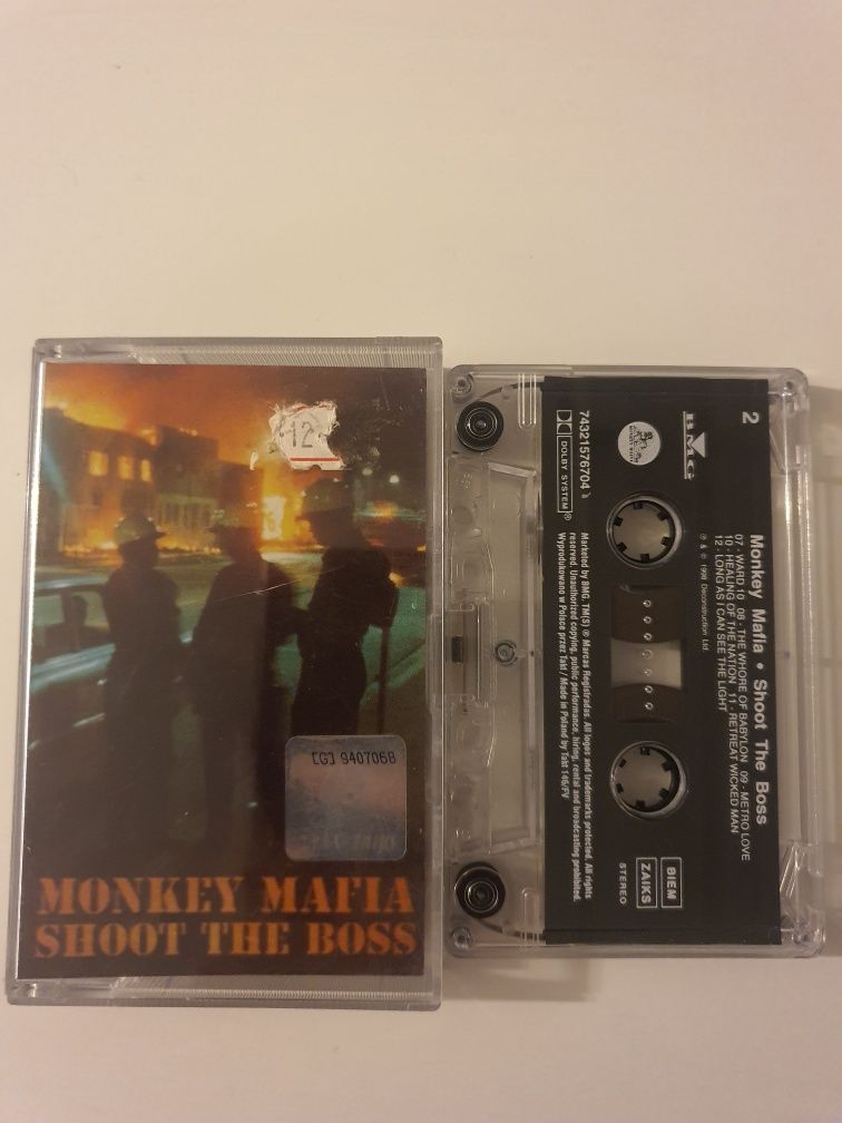 Kaseta magnetofonowa zespołu Monkey Mafia