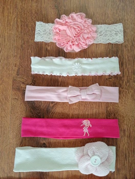 Chustki apaszki opaski dla dziewczynki