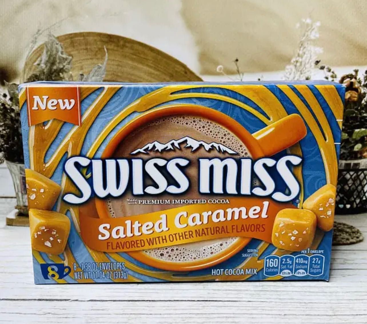 США Гарячий шоколад Солена карамель Swiss Miss Salted Caramel