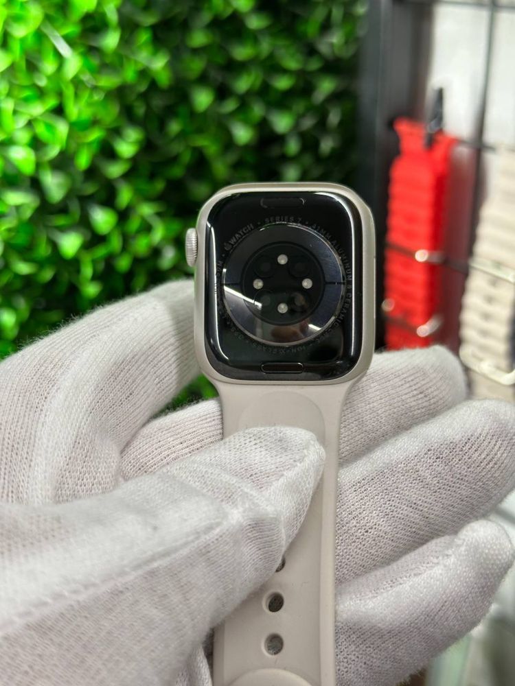 Apple Watch 7 41mm Silver Ідеал Магазин, Гарантія, Вибір