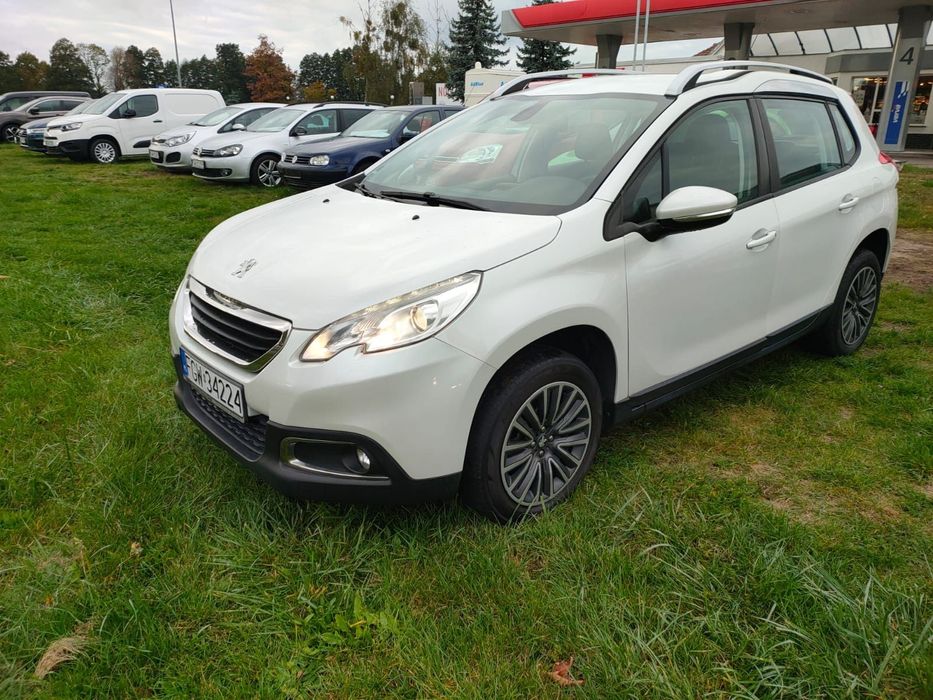 Peugeot 2008 Piękny kolor biała perła, zadbany, import Niemcy!