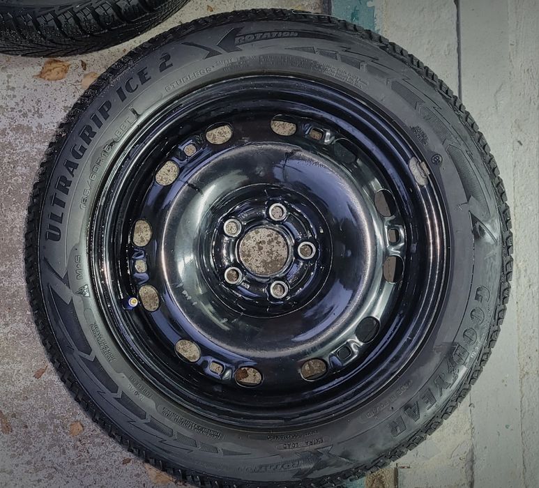 Колеса R15 на зимовій гумі Goodyear Ultragrip Ice2. 185/60/R15
