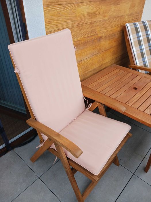 Komplet mebli ogrodowych, balkonowych