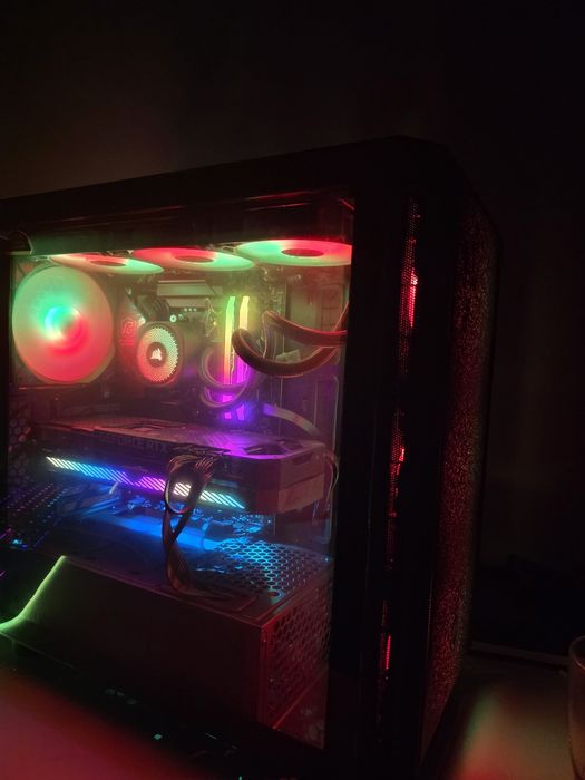 Komputer Gamingowy Ryzen 7 7800X3D, Rtx + monitor