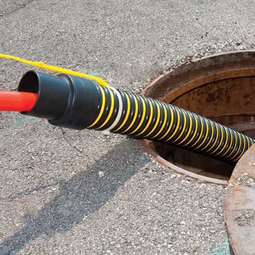 Elastyczny wąż ochronny do włazów kanalizacji WUKO