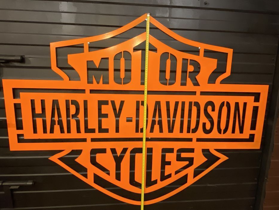 Harley davidson znaczek reklama emblemat