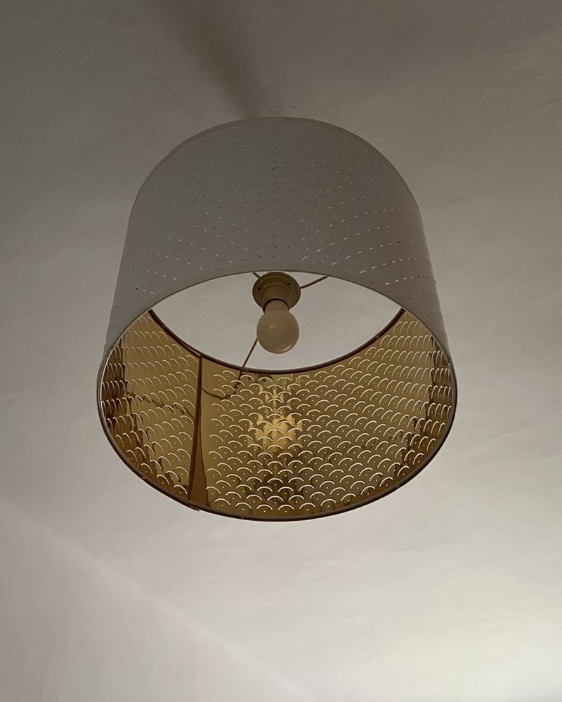 Klosz Nymo biały 44cm