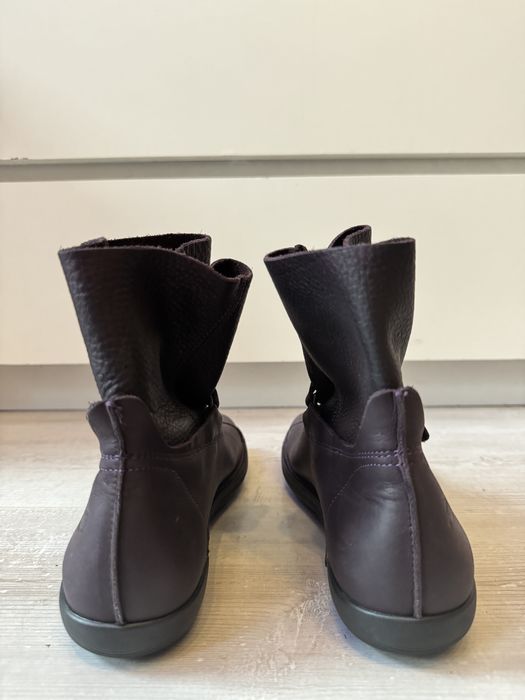 Skórzane botki Loints of Holland 39 26 cm kozaki naturalna filetowe