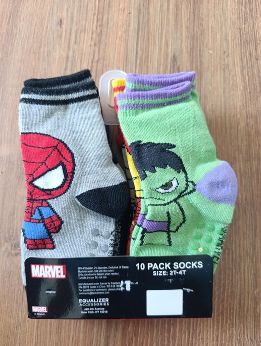 Skarpetki Marvel ABS 2-4 lata - 10 par