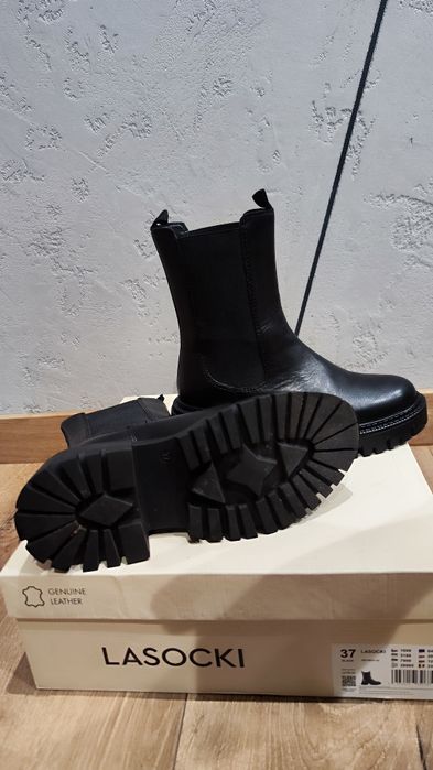 Botki sztyblety Lasocki r.37 z gwarancją.
