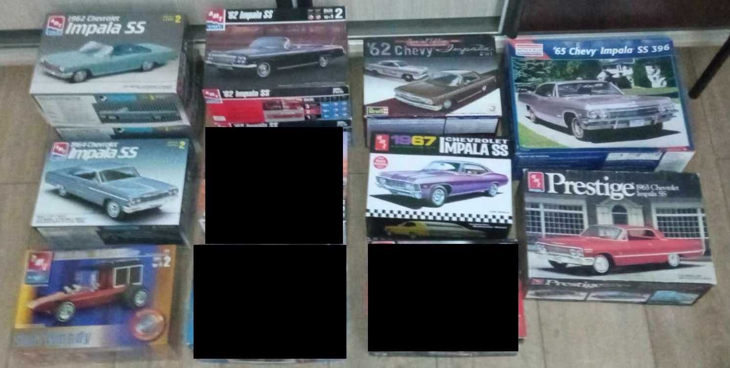 plastikowe modele do sklejania