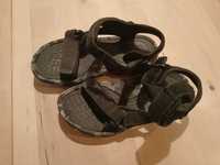czarne sandały sandałki decathlon 34