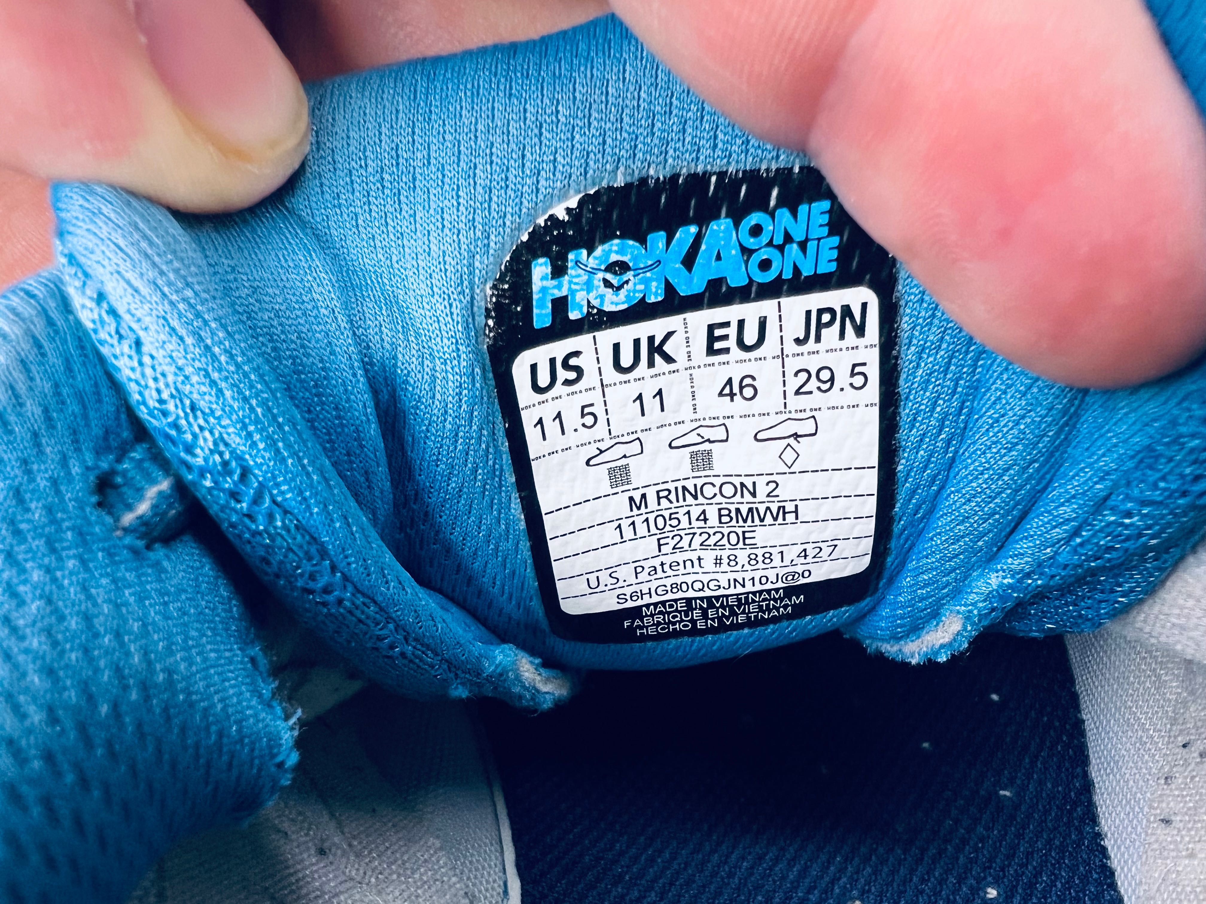 Кросівки HOKA RINCON 2 46р 29.5см