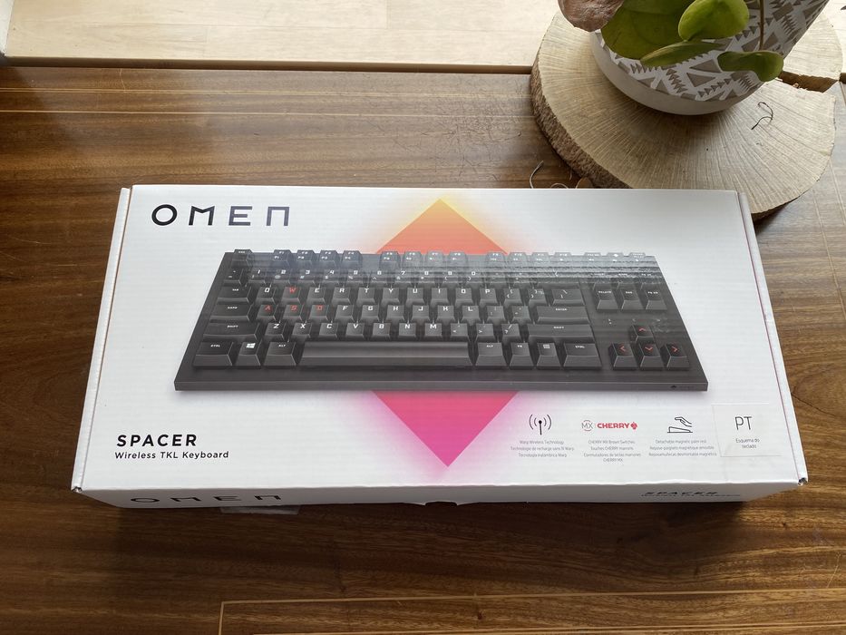 Teclado HP Omen Spacer TKL Mecânico Wireless Led Keyboard NOVO