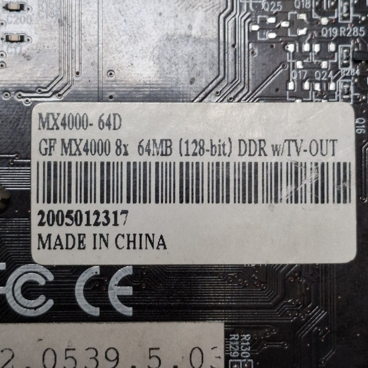 Geforce4 MX4000 64mb 128bit AGP