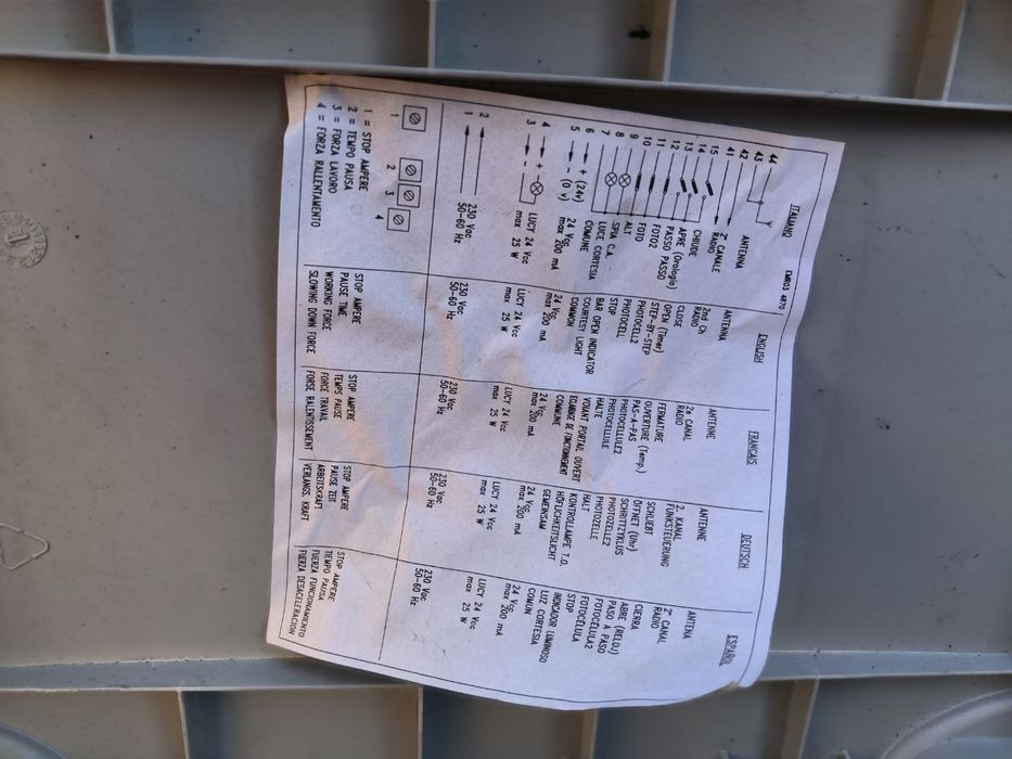 Nice Wil 4 шлагбаум бу