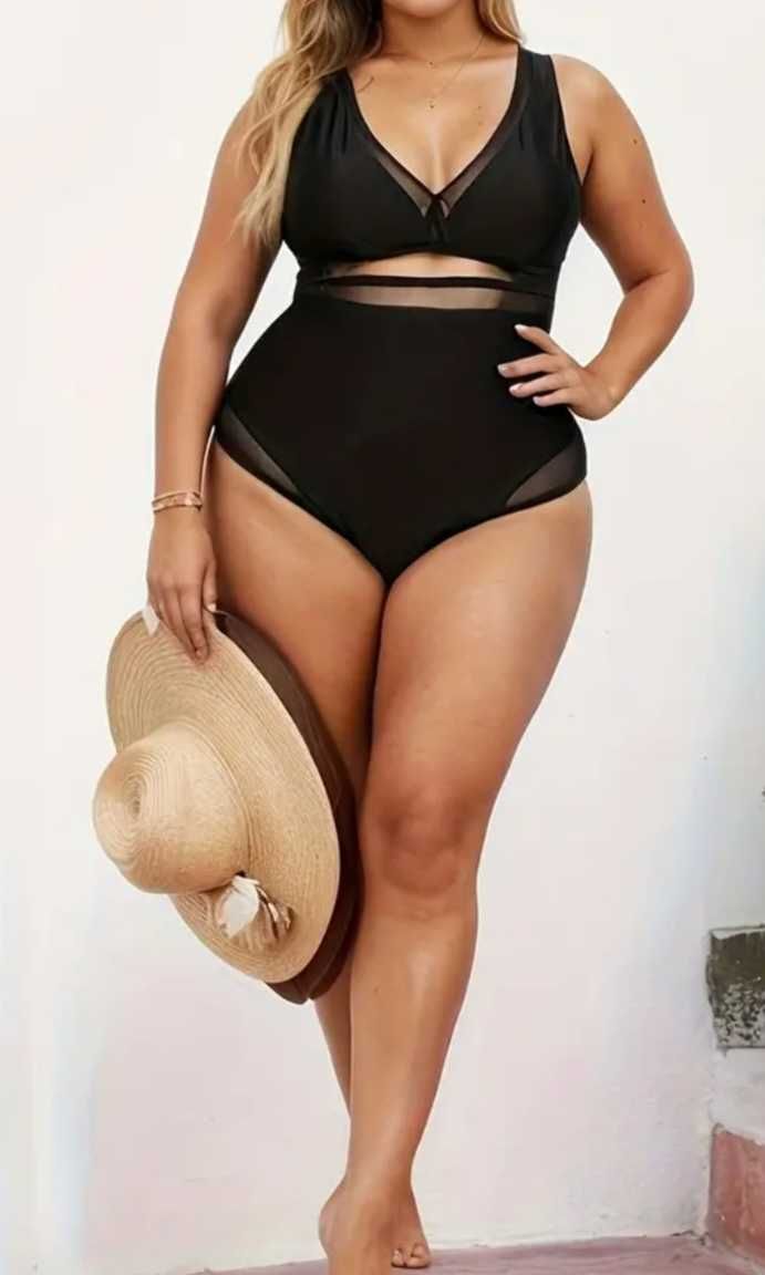 Nowy kostium strój kąpielowy, r. XXL kapielowki plus size
