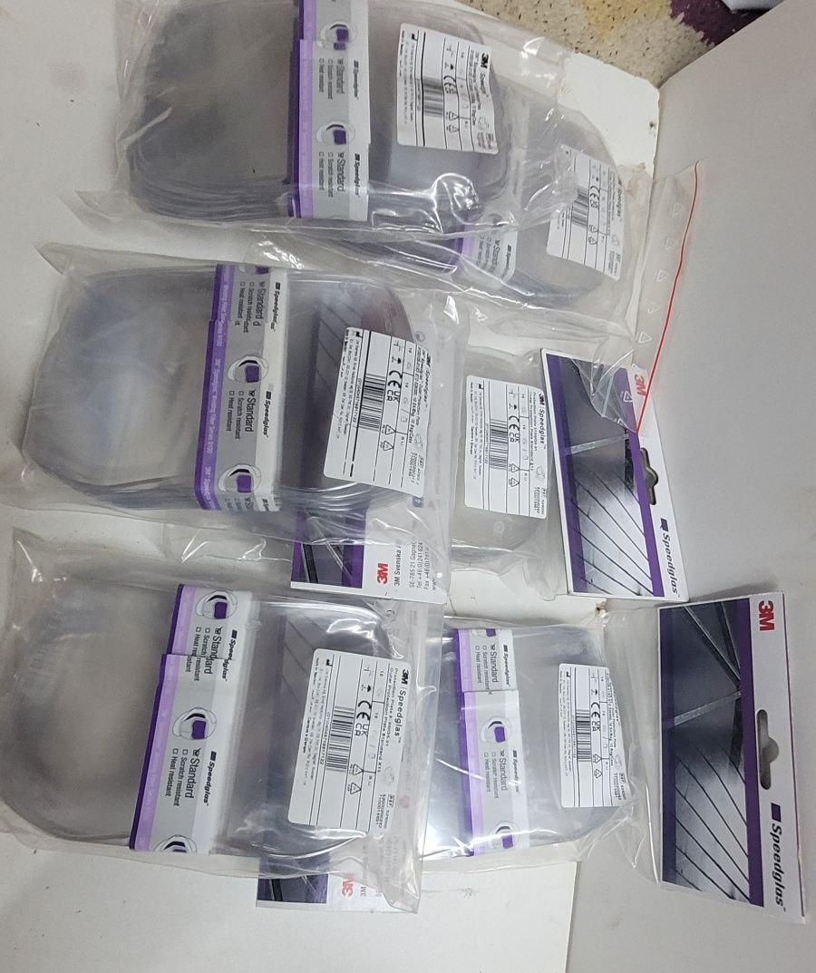 2 filtry speedglas  1 szybka zew